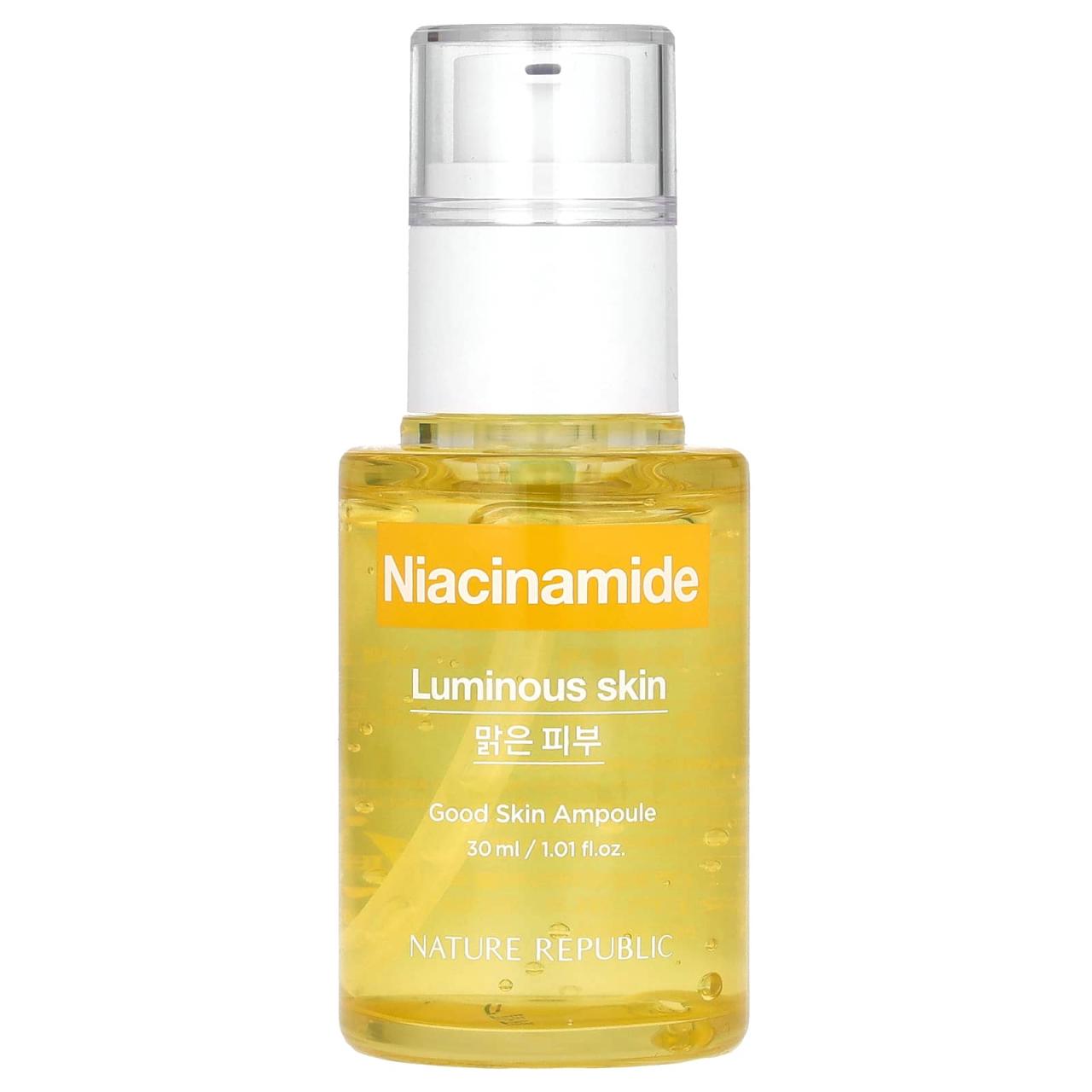 Finding the right niacinamide concentration in ampoules