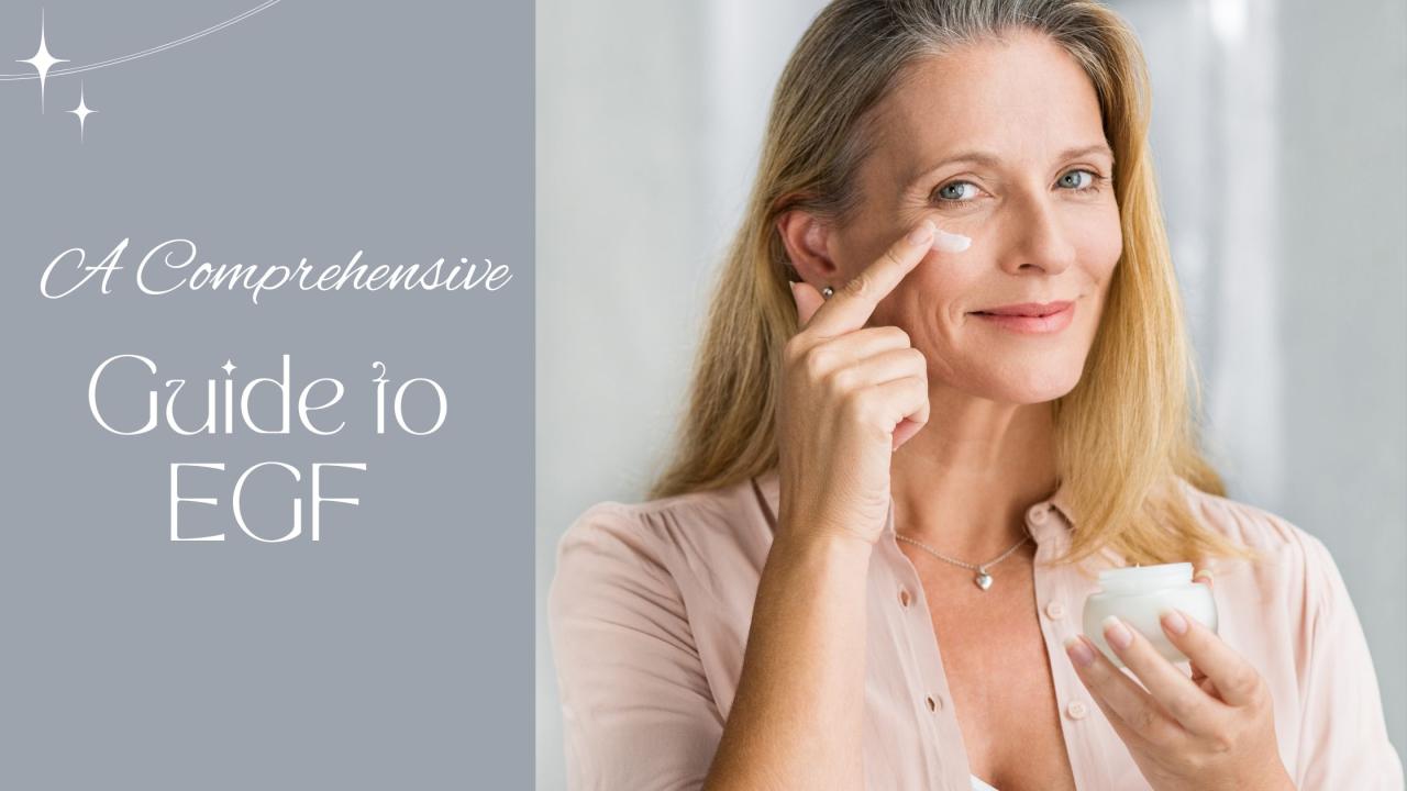 Effective EGF ampoules for skin regeneration and repair