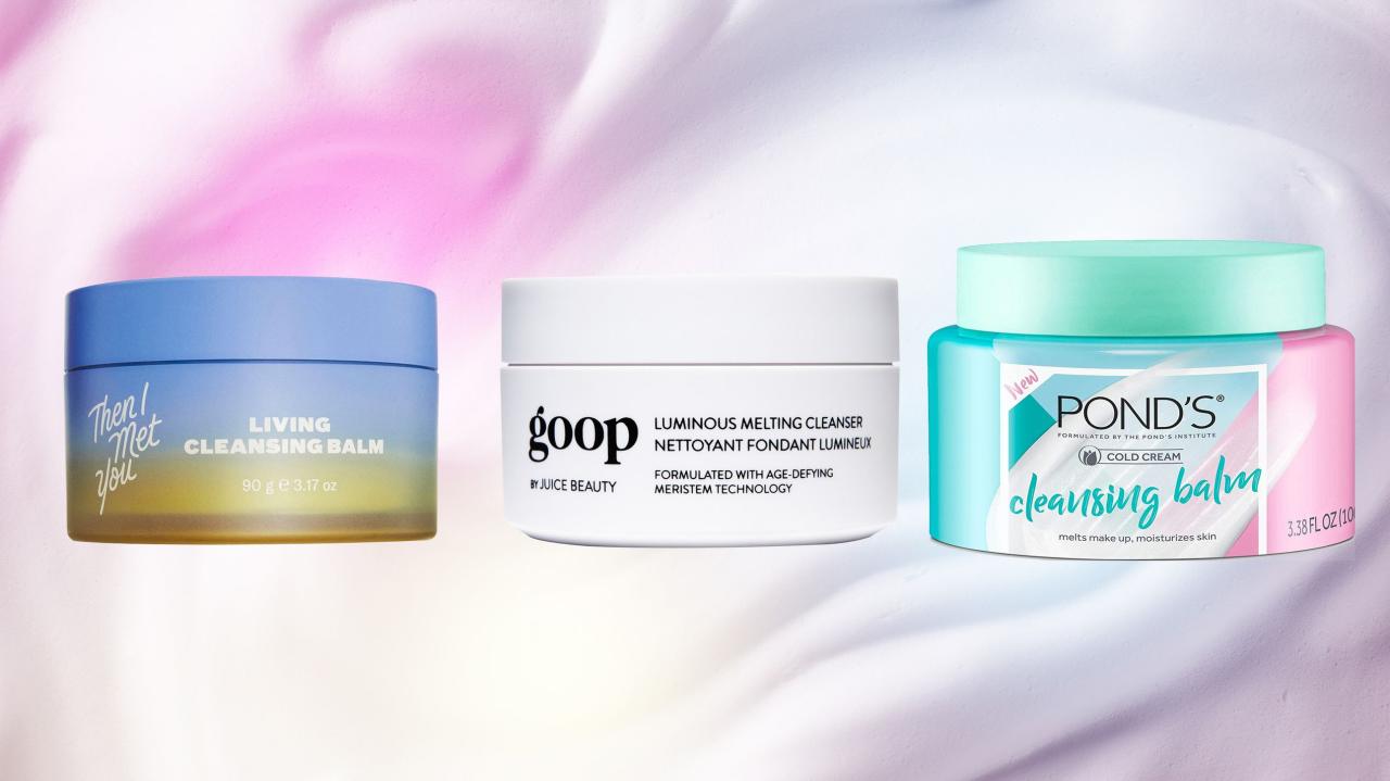 Cleansing oil vs cleansing balm for dry skin comparison