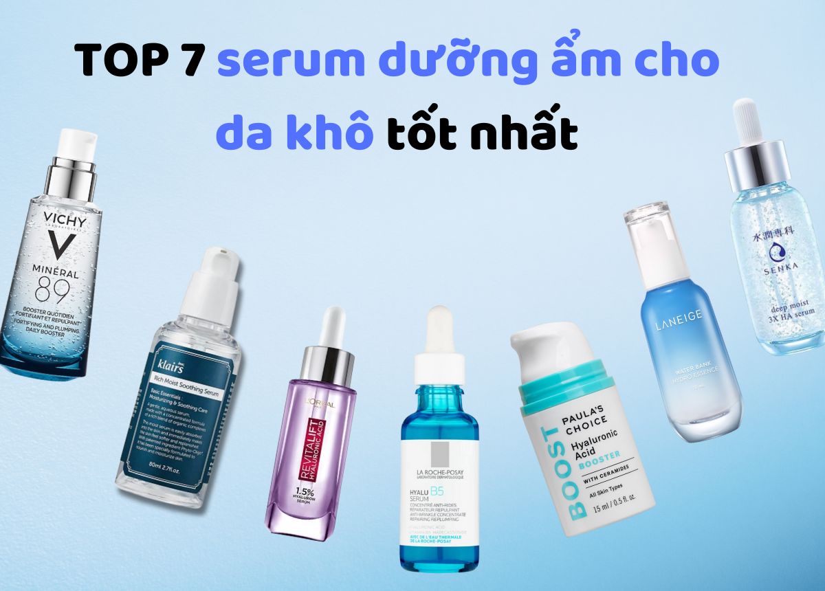 Best ampoule serums for sensitive and dry skin
