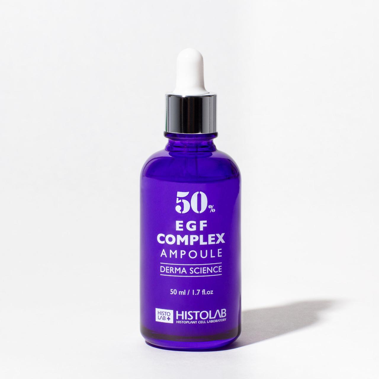 EGF ampoule serum for improving skin elasticity and firmness